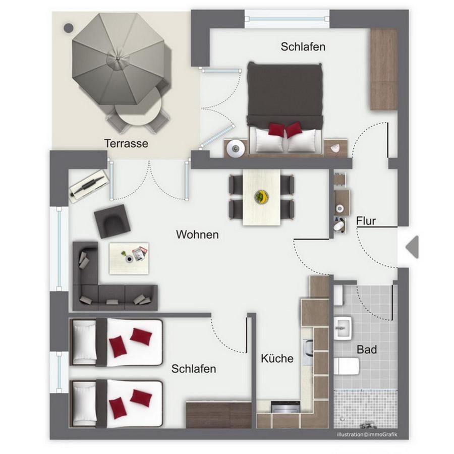 Duenenblick Wohnung 37 ボルテンハーゲン エクステリア 写真
